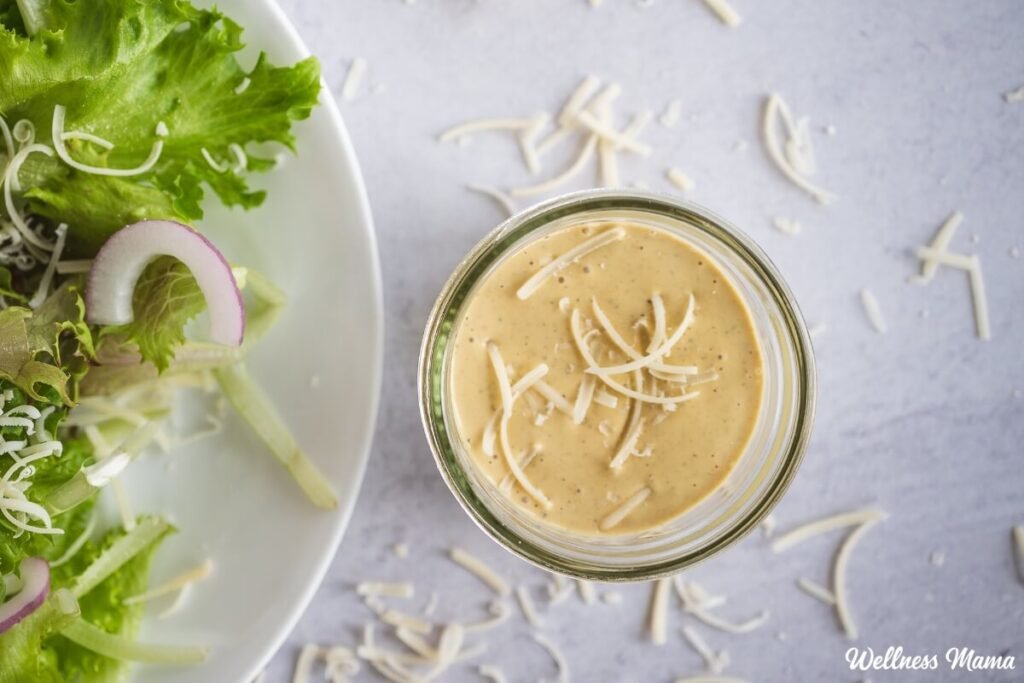 Homemade Caesar Salad Dressing (Dairy Optional)